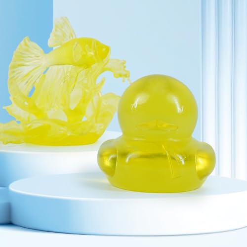 FUNCRECOL Crystal Clear Orange 3D Printer Resin High Precision Fast