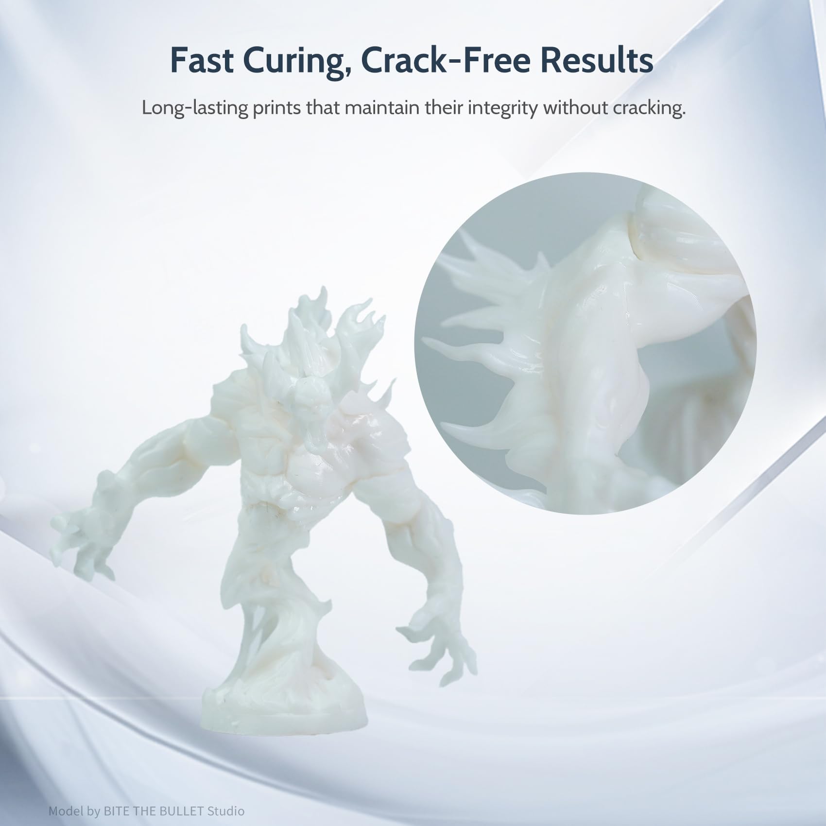 FUNCRECOL Water Washable 3D Printer Resin White