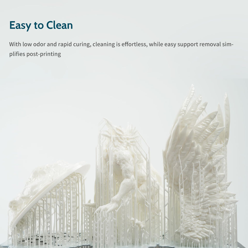 FUNCRECOL High Precision Compatible Low Cost White 3D Printer Resin