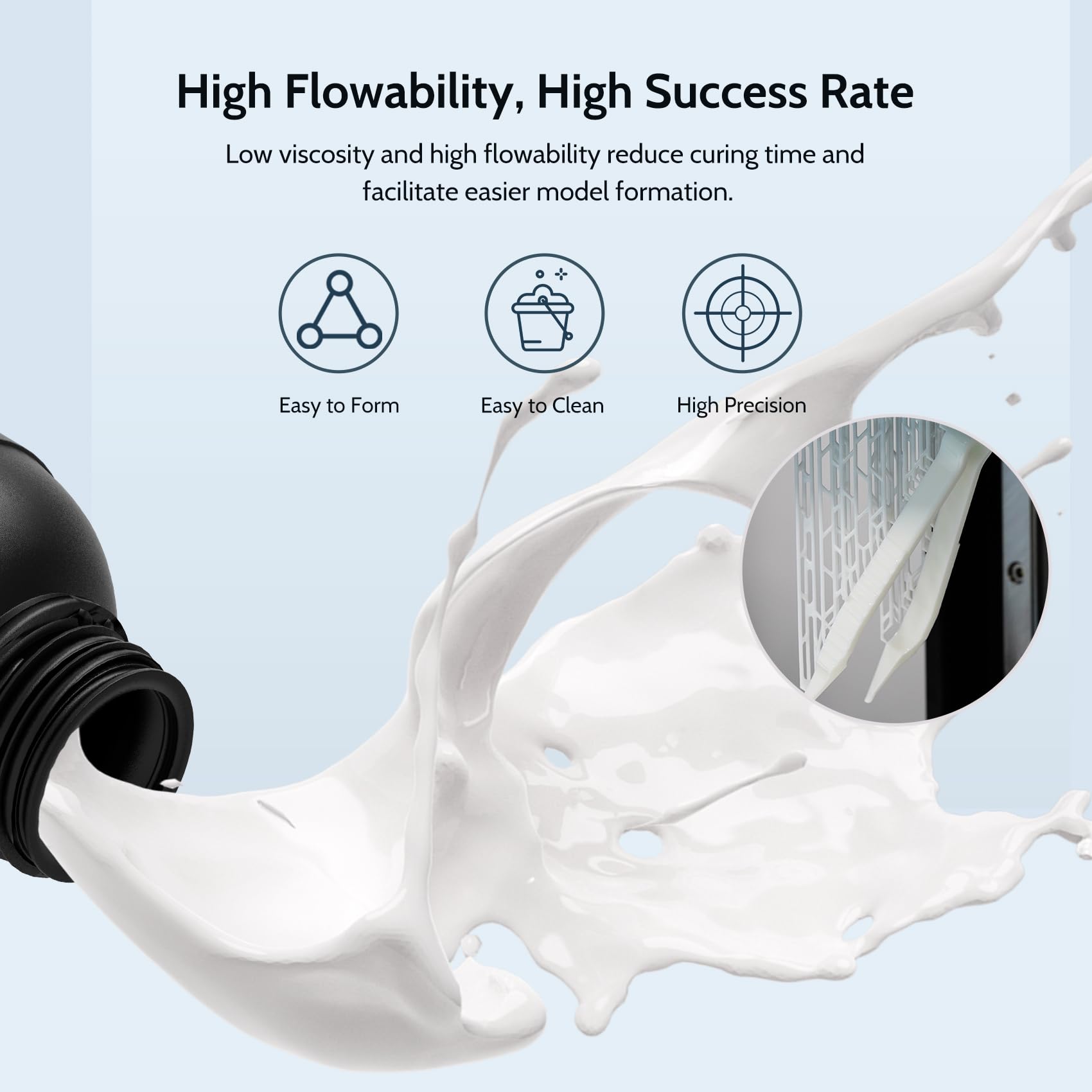 FUNCRECOL Tough Resin White