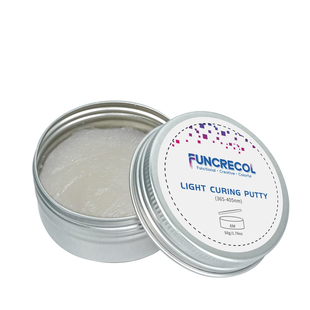 Funcrecol UV Curing Putty for 3D Model Kit Repair Filler Glue Adhesive