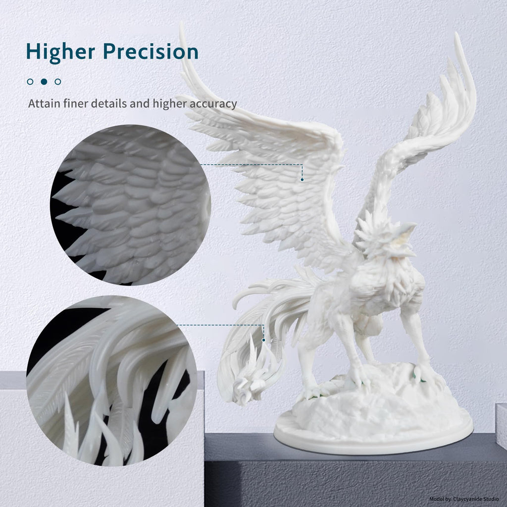 FUNCRECOL High Precision Compatible Low Cost White 3D Printer Resin