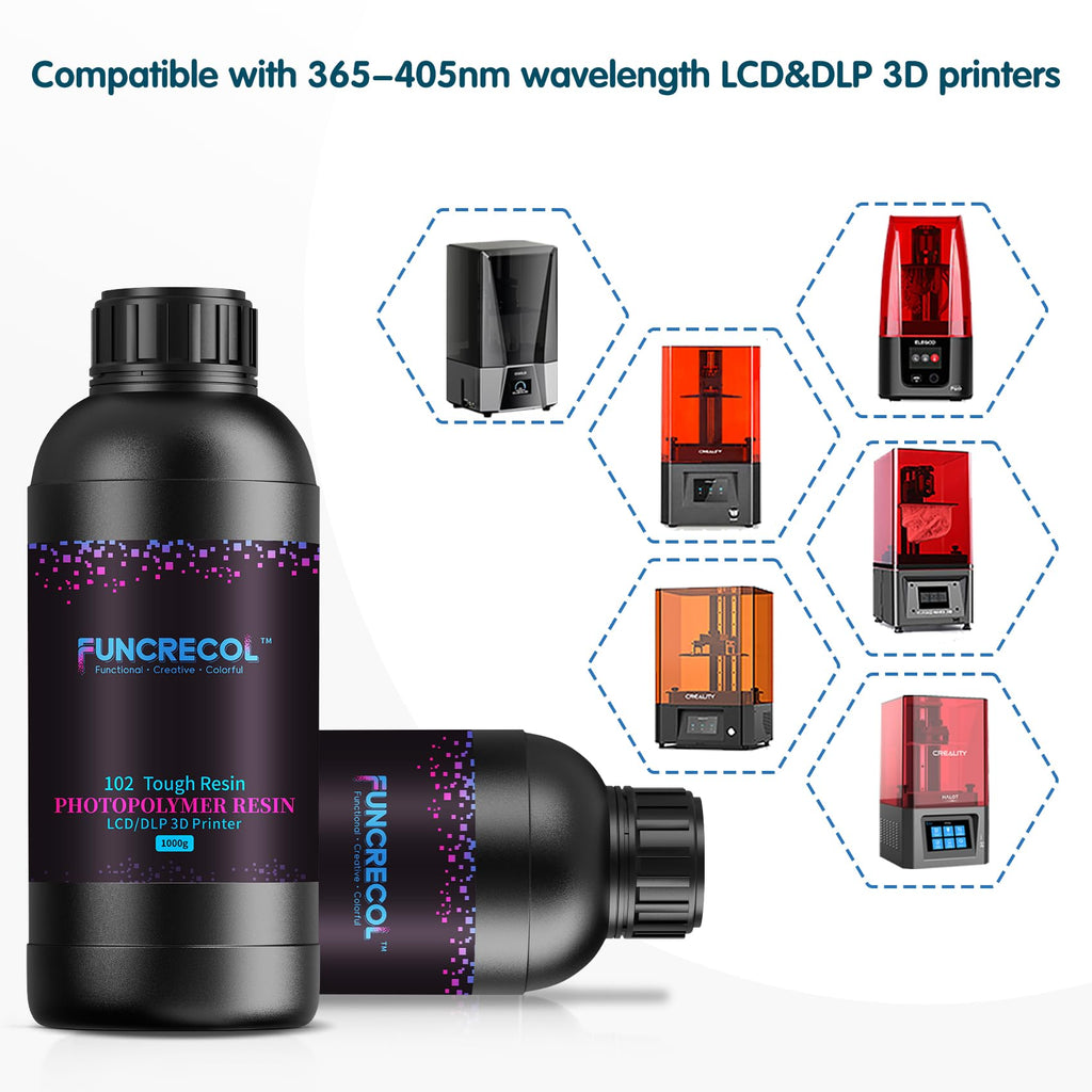 FUNCRECOL Tough Resin White