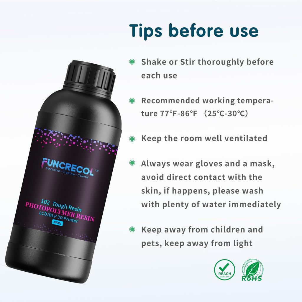 FUNCRECOL Tough Resin Grey
