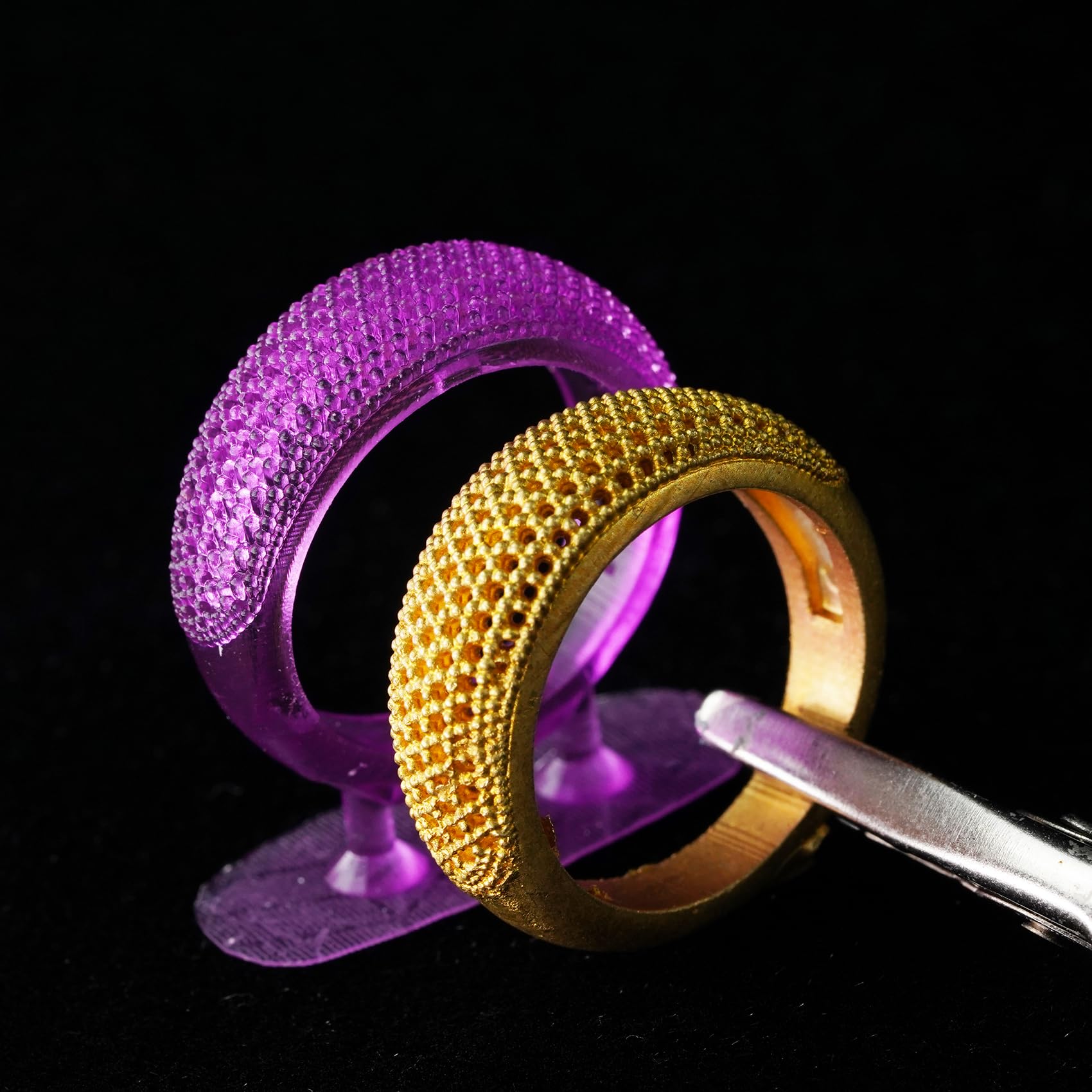 FUNCECOL Purple Wax Castable 3D Printer Resin