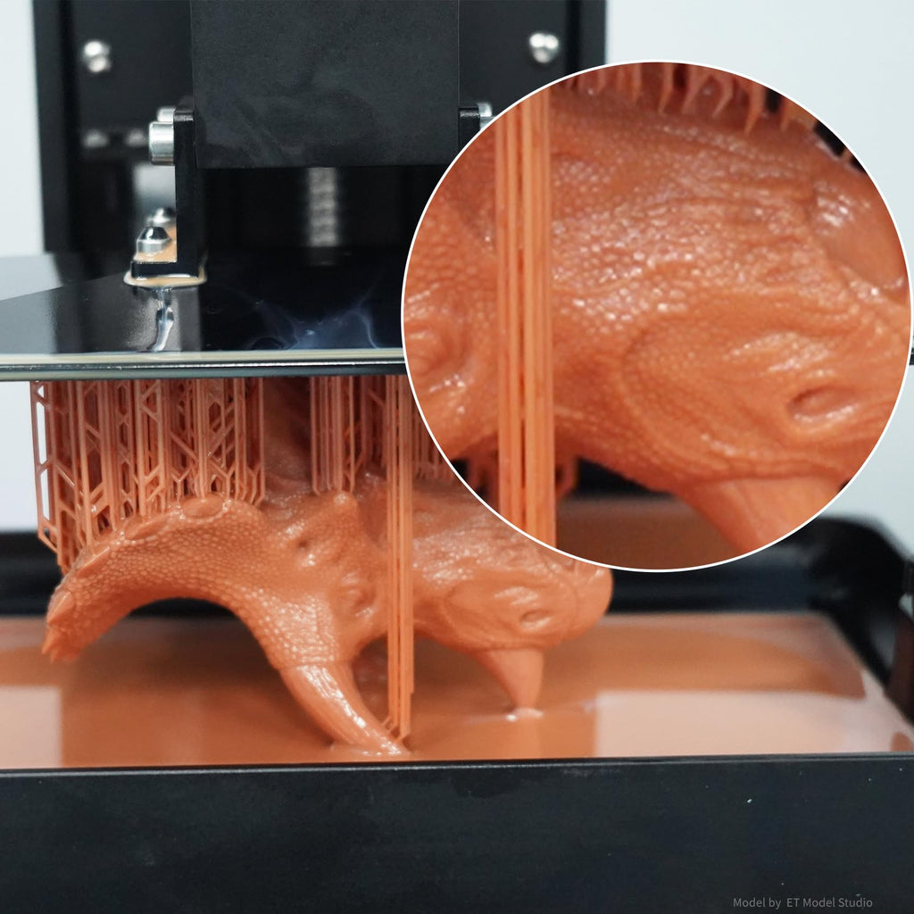 FUNCRECOL Matte 3D Printer Resin Red Wax High Precision Consistency