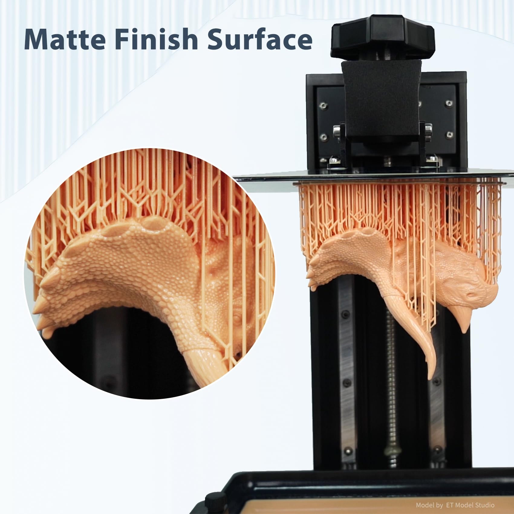 FUNCRECOL Matte 3D Printer Resin Skin 8K-16K High Precision