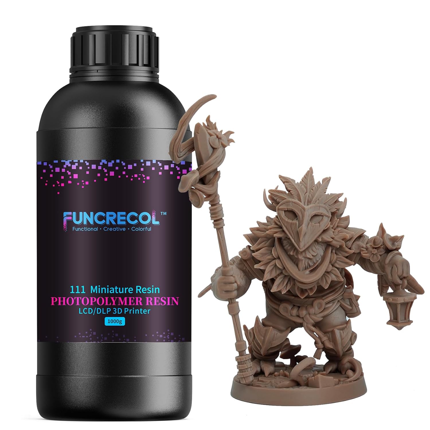 FUNCRECOL 3D Printer Resin for Tabletop Miniatures