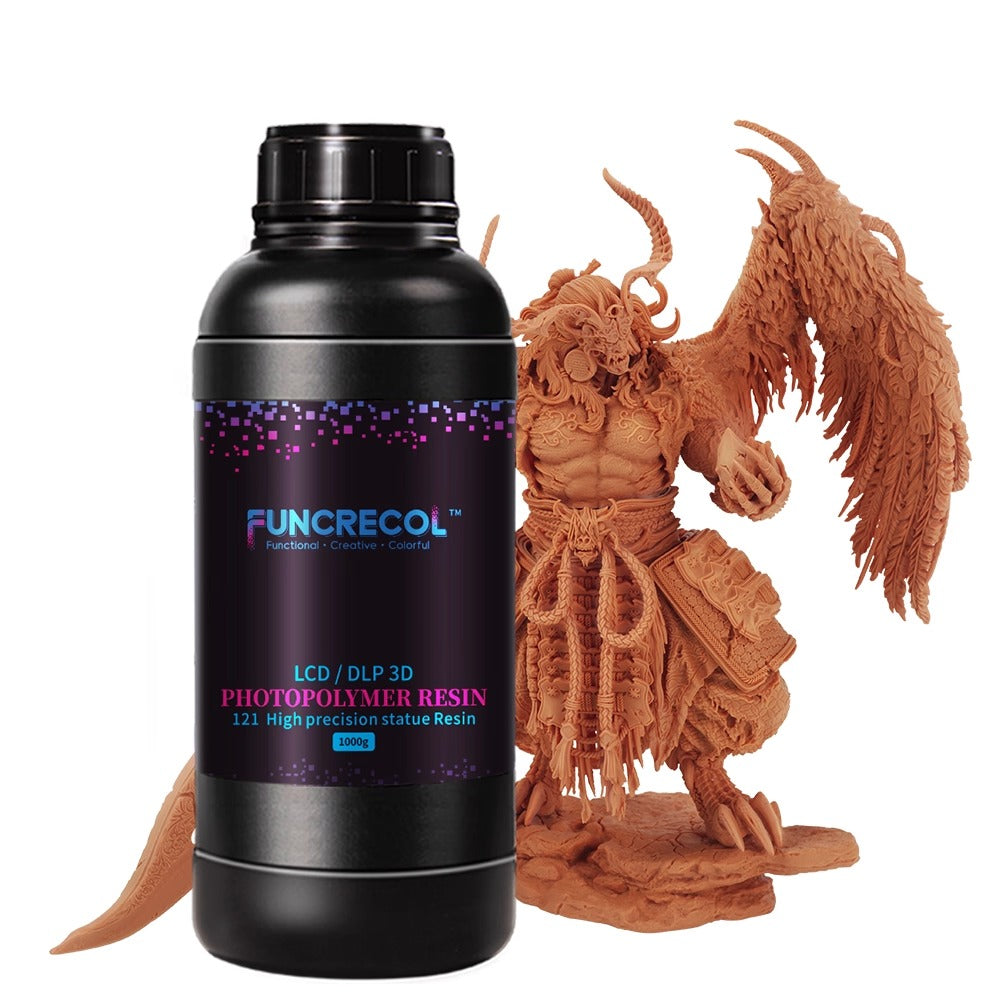 Funcrecol Ultra-High-Precision 3d Printer Resin Red Wax Ceramic Like
