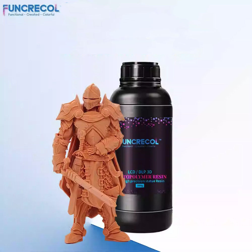Funcrecol Ultra-High-Precision 3d Printer Resin Red Wax Ceramic Like