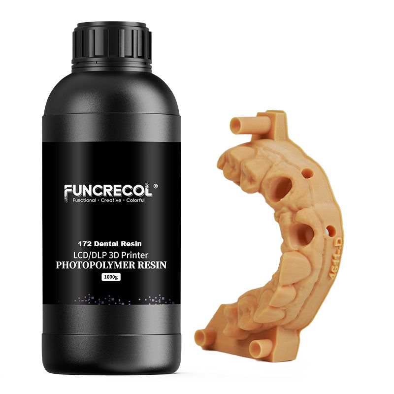 FUNCRECOL Dental Model 3D Printer Resin Yellow