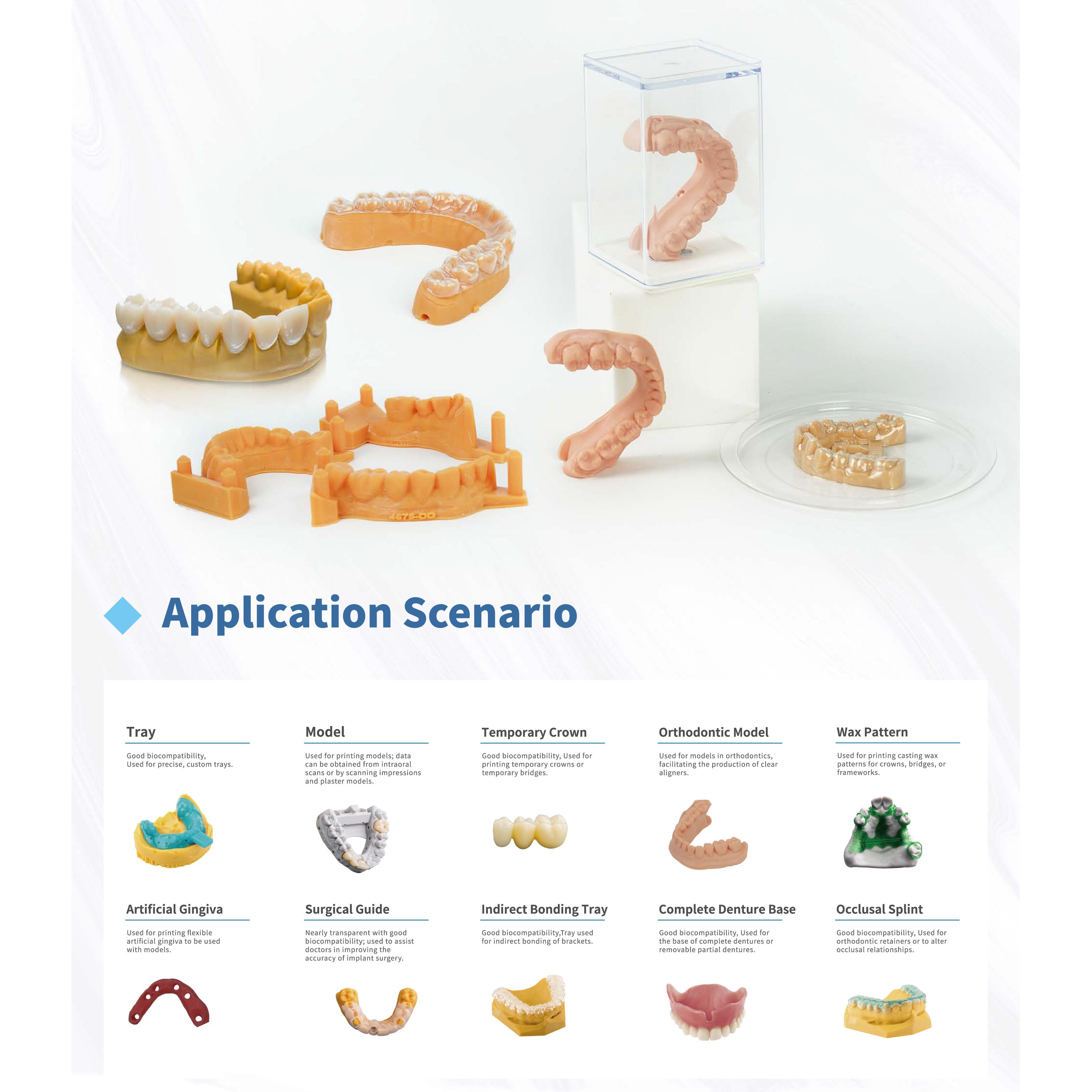 FUNCRECOL Dental Model 3D Printer Resin Grey