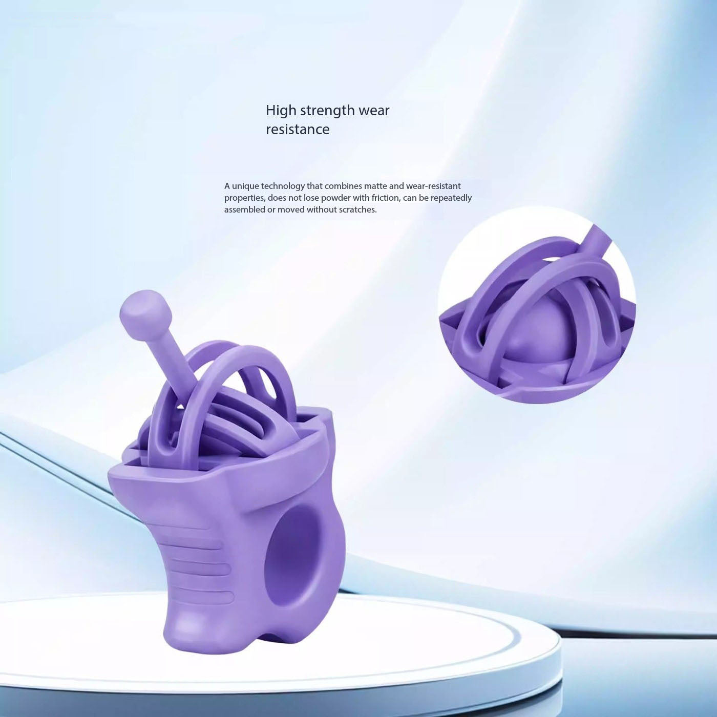 Funcrecol Anti-impact Durable Nylon-like Engineering Purple 3D Resin